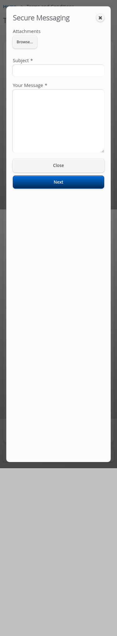 Common > 09 Secure Messaging Dialog